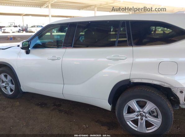 5TDCZRBH2MS537417 2021 TOYOTA HIGHLANDER White Սալոնի 360 աստիճան տեսք