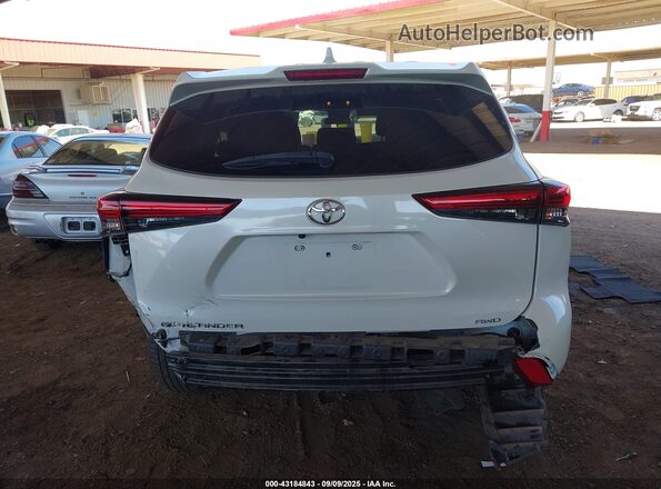 5TDCZRBH2MS537417 2021 TOYOTA HIGHLANDER White 