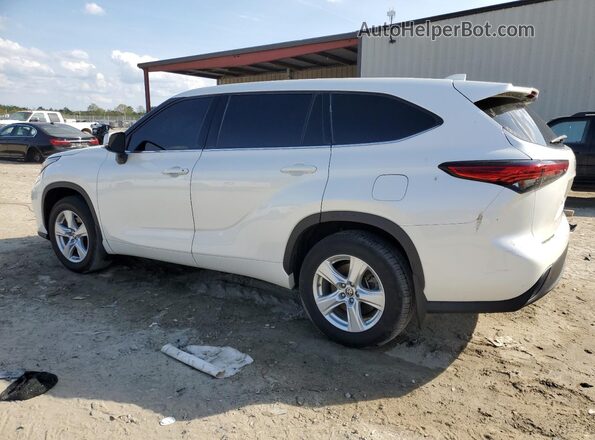 5TDCZRBH5LS509853 2020 TOYOTA HIGHLANDER White უკანა მარცხენა