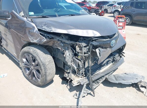 5TDDRKEC1MS044789 2021 TOYOTA SIENNA Gray 