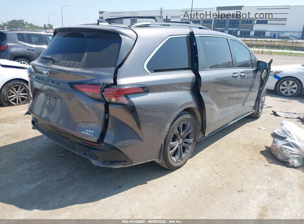 5TDDRKEC1MS044789 2021 TOYOTA SIENNA Gray 