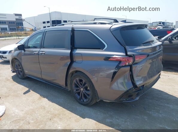 5TDDRKEC1MS044789 2021 TOYOTA SIENNA Gray 