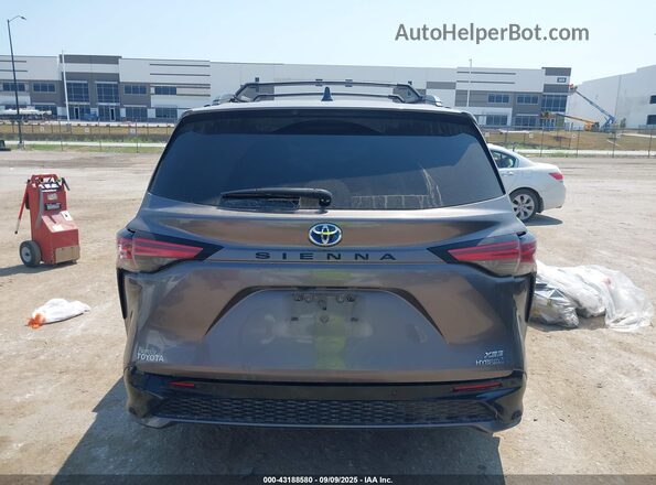 5TDDRKEC1MS044789 2021 TOYOTA SIENNA Gray 