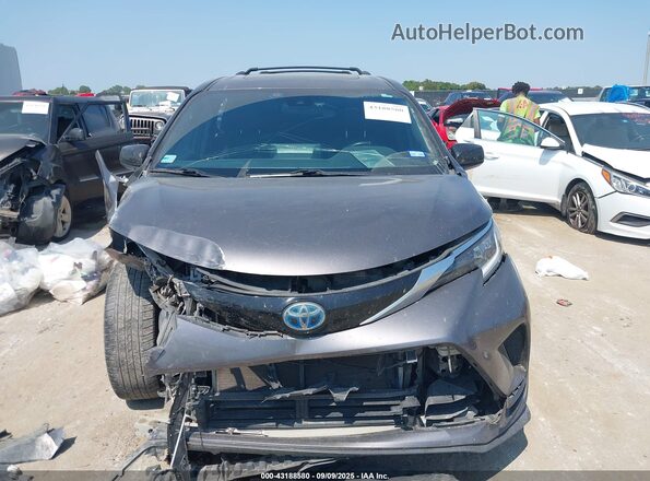 5TDDRKEC1MS044789 2021 TOYOTA SIENNA Gray 