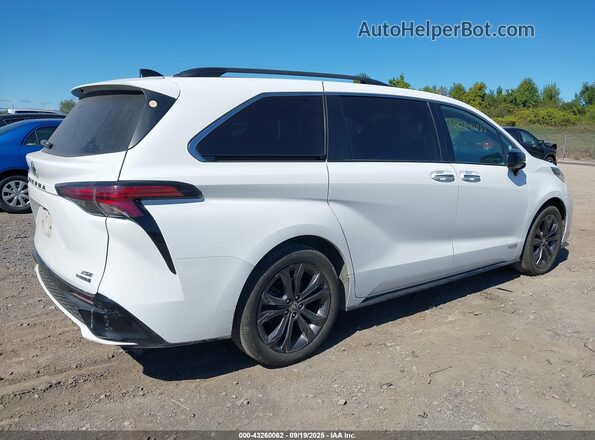 5TDDRKEC3MS005931 2021 TOYOTA SIENNA White უკანა მარჯვენა