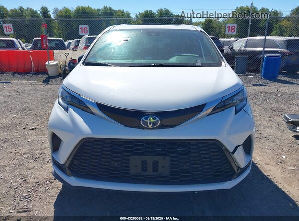 5TDDRKEC3MS005931 2021 TOYOTA SIENNA White უკანა სალონის ხედი