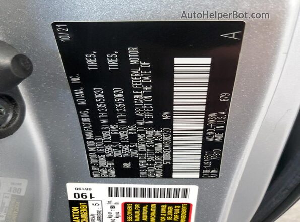 5TDDRKECXNS082720 2022 TOYOTA SIENNA Silver 