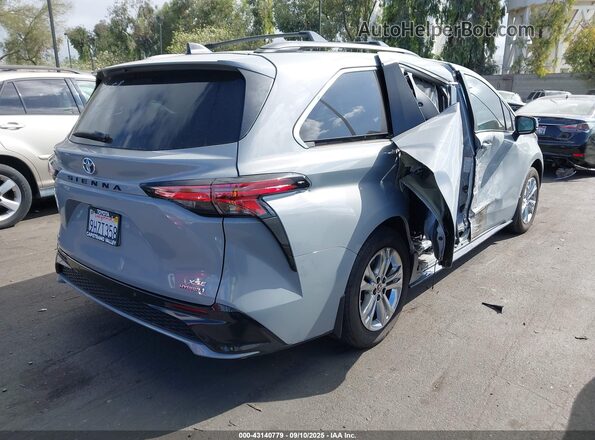 5TDDSKFC7PS102606 2023 TOYOTA SIENNA Pewter უკანა მარჯვენა