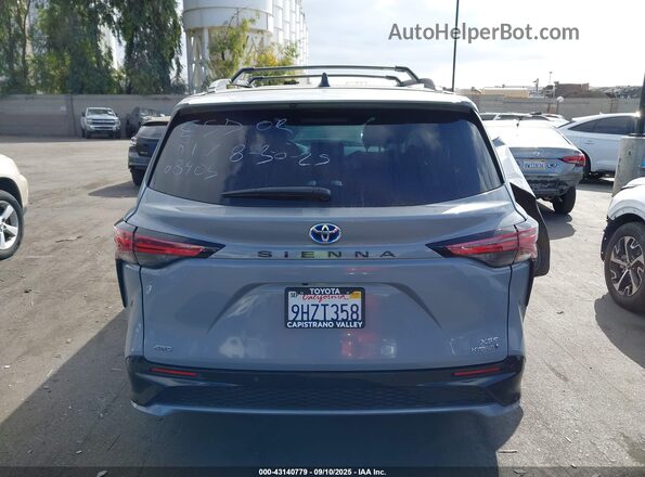 5TDDSKFC7PS102606 2023 TOYOTA SIENNA Pewter 