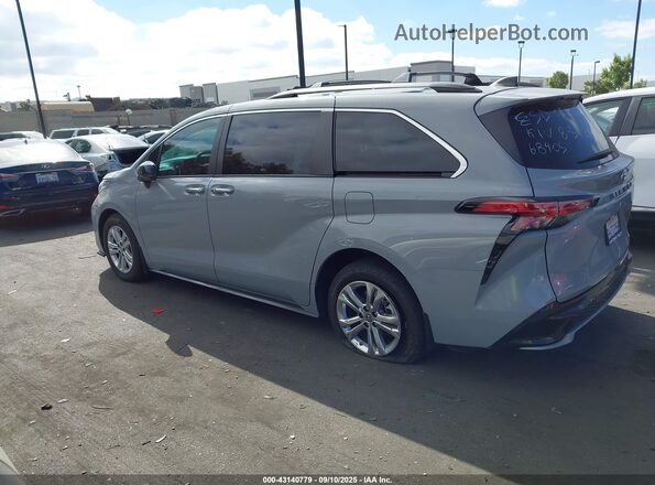 5TDDSKFC7PS102606 2023 TOYOTA SIENNA Pewter სალონის 360-გრადუსიანი ხედი