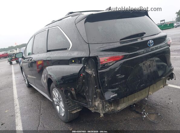 5TDDSKFC9NS043538 2022 TOYOTA SIENNA Black Tył lewy