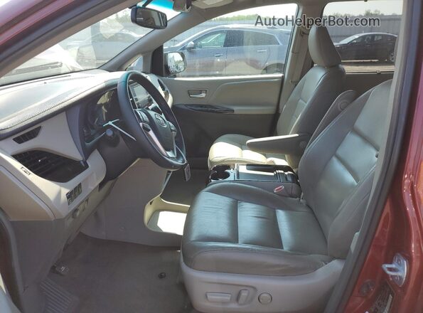 5TDDZ3DC1HS166680 2017 TOYOTA LE Burgundy 