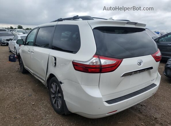 5TDDZ3DC4JS206630 2018 TOYOTA LE White Rear left