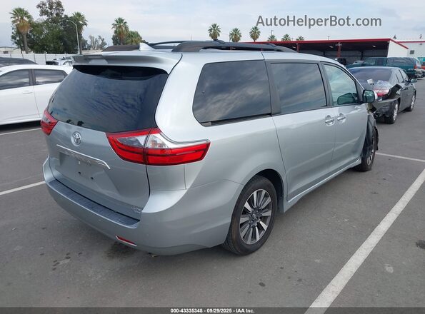 5TDDZ3DC5LS232348 2020 TOYOTA LIMITED Silver Задня права чверть