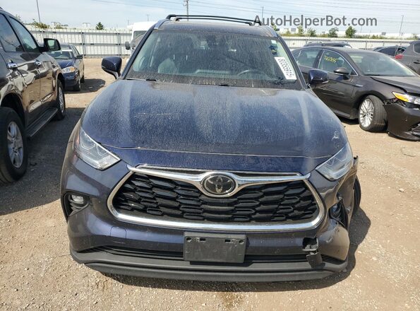 5TDDZRBH0MS528719 2021 TOYOTA LIMITED Blue Դիմացի տեսք
