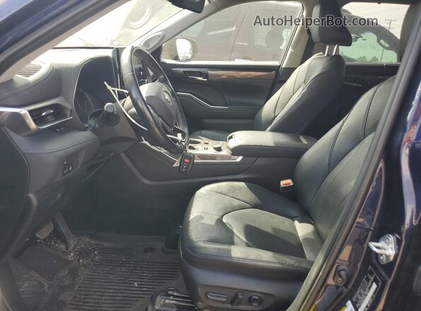 5TDDZRBH0MS528719 2021 TOYOTA LIMITED Blue Սալոնի դիմացի տեսք