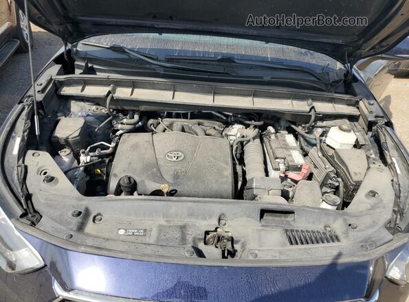 5TDDZRBH0MS528719 2021 TOYOTA LIMITED Blue Սալոնի հետևի տեսք