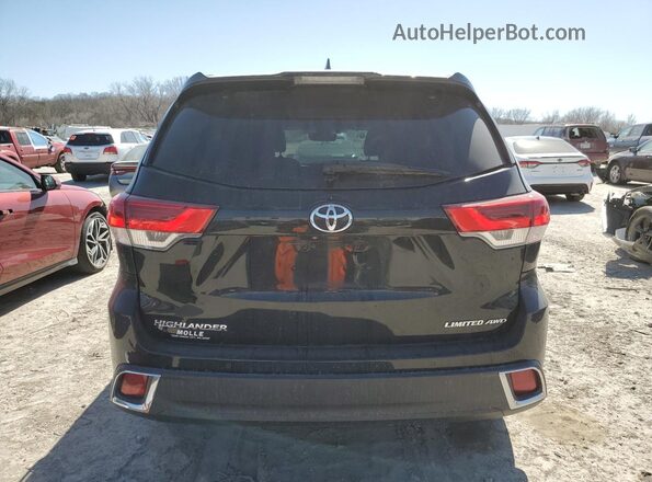 5TDDZRFH8JS839384 2018 TOYOTA LIMITED Черный 
