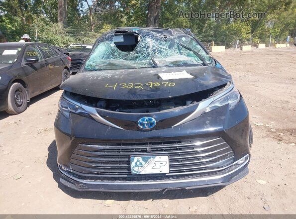 5TDESKFC4RS116731 2024 TOYOTA SIENNA Black Առջևի վահանակի տեսք