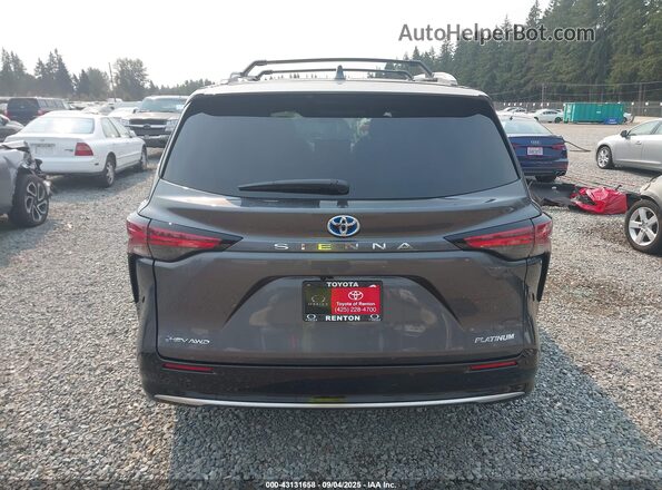 5TDESKFC6SS205724 2025 TOYOTA SIENNA Gray 