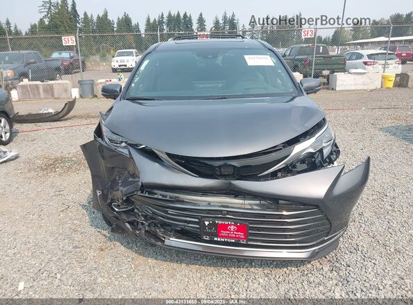 5TDESKFC6SS205724 2025 TOYOTA SIENNA Gray Vista del salpicadero