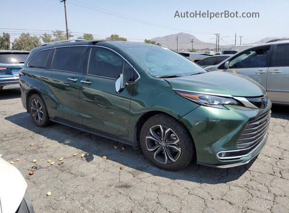 5TDESKFCXSS169326 2025 TOYOTA LIMITED Green 
