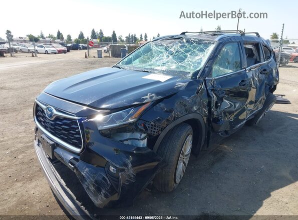 5TDFARAH9NS014905 2022 TOYOTA HIGHLANDER HYBRID Черный 
