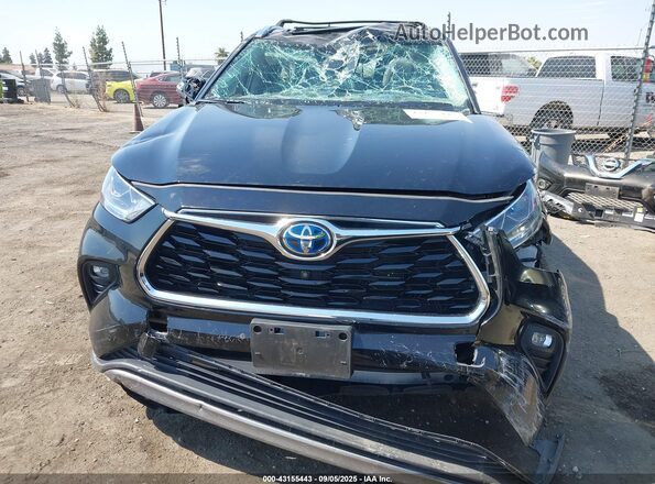 5TDFARAH9NS014905 2022 TOYOTA HIGHLANDER HYBRID Черный 