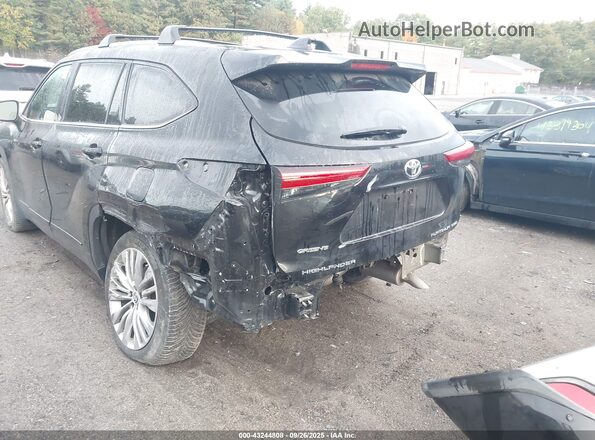 5TDFZRBH0NS226809 2022 TOYOTA HIGHLANDER Black 