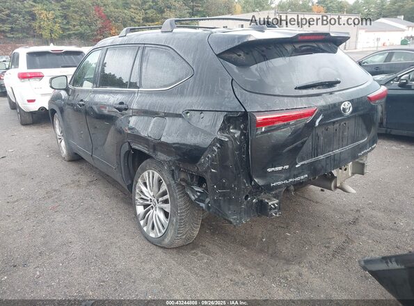 5TDFZRBH0NS226809 2022 TOYOTA HIGHLANDER Black 
