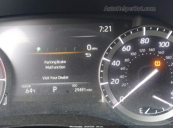 5TDFZRBH0NS226809 2022 TOYOTA HIGHLANDER Black 