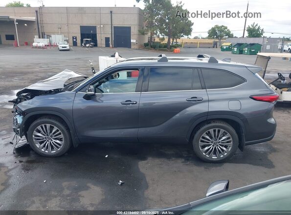 5TDFZRBH1MS146854 2021 TOYOTA HIGHLANDER Gray 