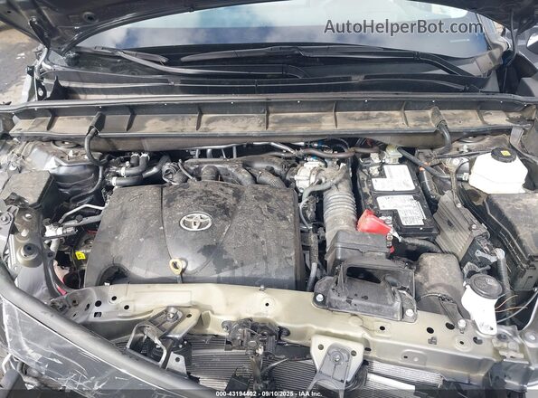 5TDFZRBH1MS146854 2021 TOYOTA HIGHLANDER Gray Rear view
