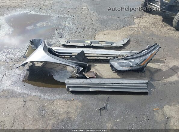 5TDFZRBH1MS146854 2021 TOYOTA HIGHLANDER Gray Instrument cluster view