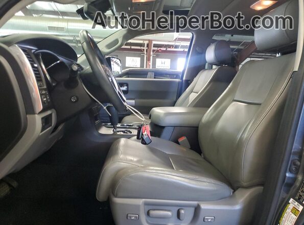 5TDJY5G13LS178429 2020 TOYOTA LIMITED Gray წინა სალონის ხედი