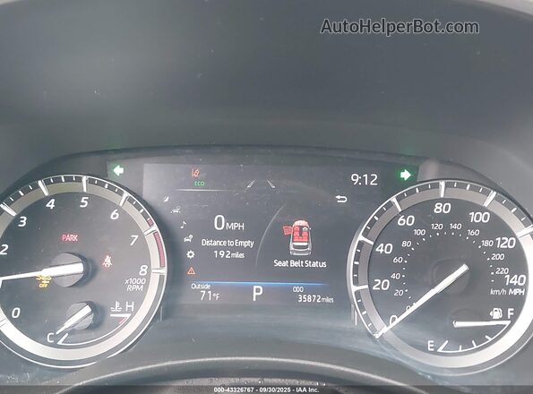 5TDJZRBH9MS068379 2021 TOYOTA HIGHLANDER Белый Вид задних сидений