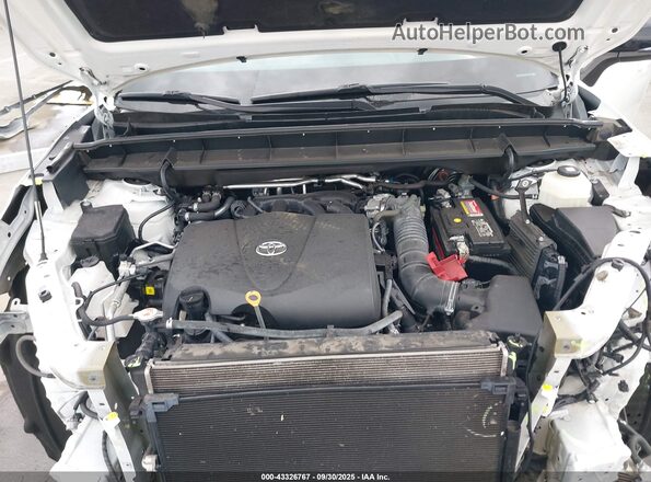 5TDJZRBH9MS068379 2021 TOYOTA HIGHLANDER Белый Вид сзади