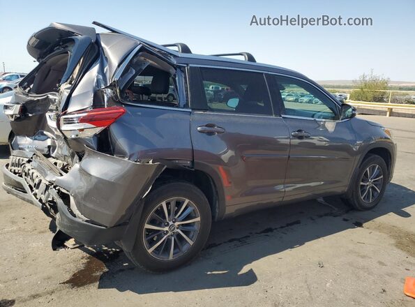 5TDJZRFH7JS830050 2018 TOYOTA HIGHLANDER Charcoal 