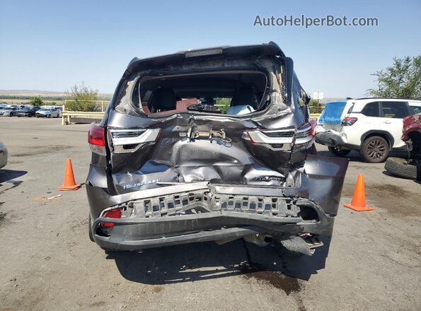 5TDJZRFH7JS830050 2018 TOYOTA HIGHLANDER Charcoal 