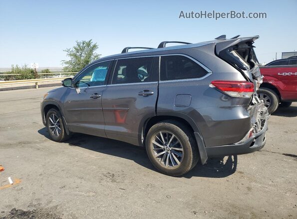 5TDJZRFH7JS830050 2018 TOYOTA HIGHLANDER Charcoal 