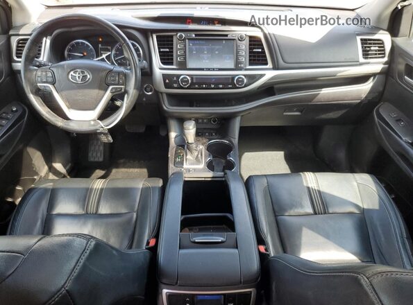5TDJZRFH7JS899711 2018 TOYOTA HIGHLANDER Charcoal 