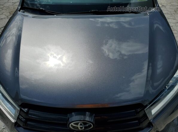5TDJZRFH7JS899711 2018 TOYOTA HIGHLANDER Charcoal 