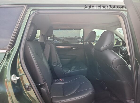 5TDKDRAH1PS524013 2023 TOYOTA HIGHLANDER Green 