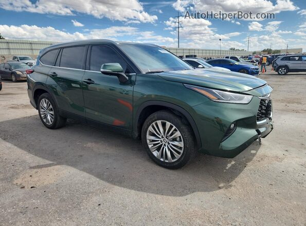 5TDKDRAH1PS524013 2023 TOYOTA HIGHLANDER Green 