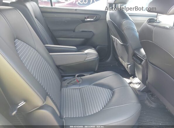 5TDKDRAH5PS025330 2023 TOYOTA HIGHLANDER Белый Вид наклейки с VIN-кодом