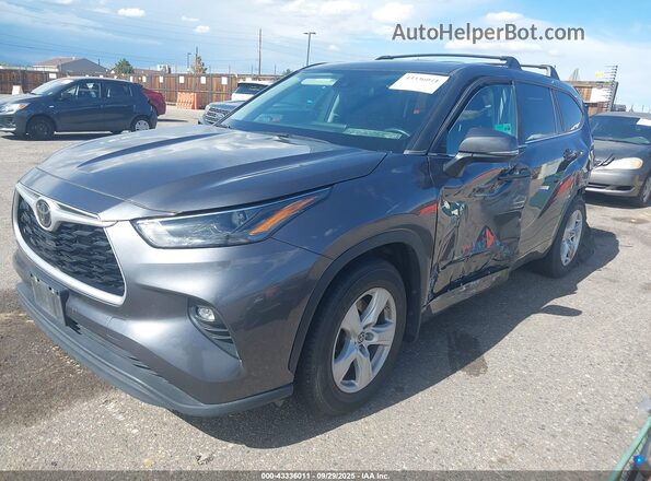 5TDKDRBH0PS043099 2023 TOYOTA LE Gray Передня ліва чверть