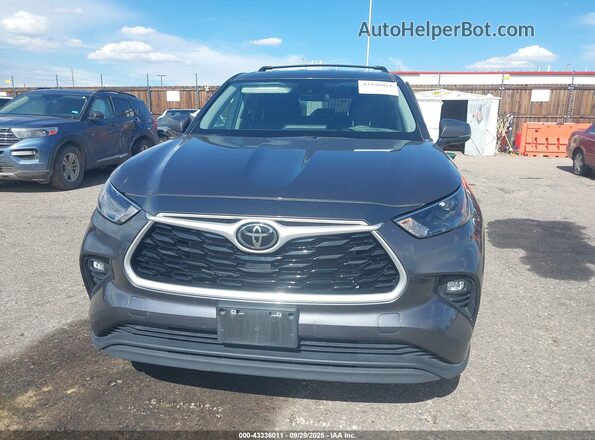 5TDKDRBH0PS043099 2023 TOYOTA LE Gray Вид панелі приладів