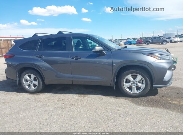 5TDKDRBH0PS043099 2023 TOYOTA LE Gray Вид щитка приладів