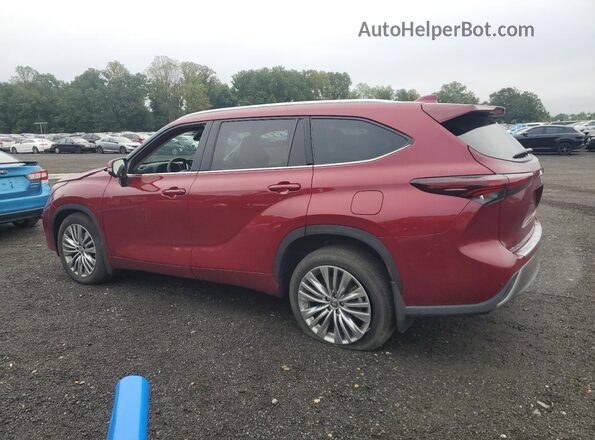 5TDKDRBH1RS566103 2024 TOYOTA LE Красный Задняя левая четверть