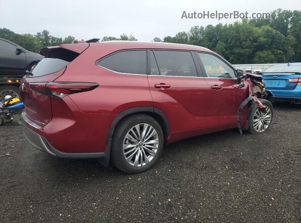 5TDKDRBH1RS566103 2024 TOYOTA LE Красный Задняя правая четверть